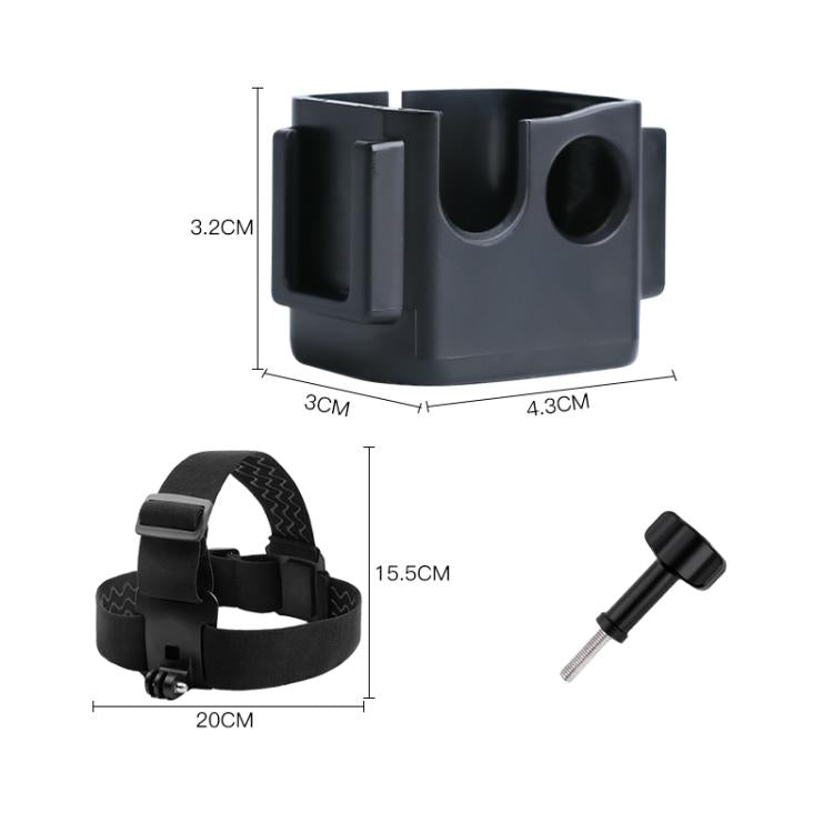 For DJI Osmo Pocket 3 Adapter Expansion Bracket Frame with Head Strap - free shipping - PMC TechLife - Order now!