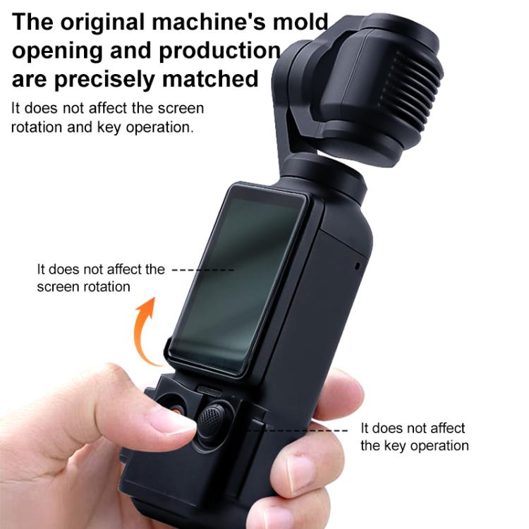 For DJI Osmo Pocket 3 Adapter Expansion Bracket Frame with Backpack Clip - free shipping - PMC TechLife - Order now!