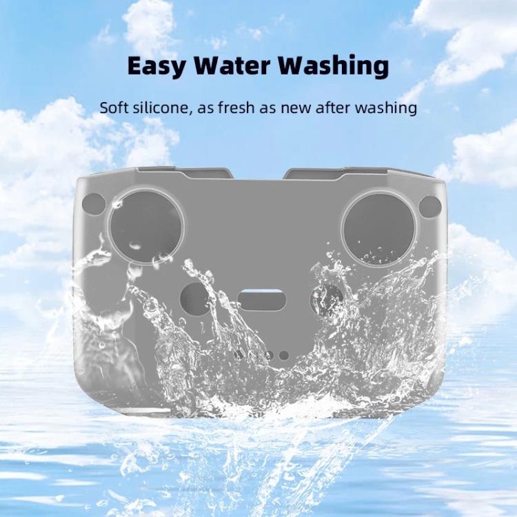 For DJI RC-N2 / RC-N1 BRDRC Remote Control Shockproof Anti-scratch Silicone Case(Grey) - free shipping - PMC TechLife - Order now!