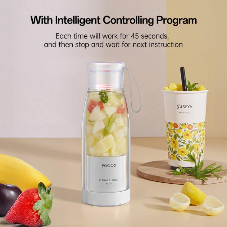 Yesido EC17 80W Portable Multi-Function Juicer(White) - free shipping - PMC TechLife - Order now!