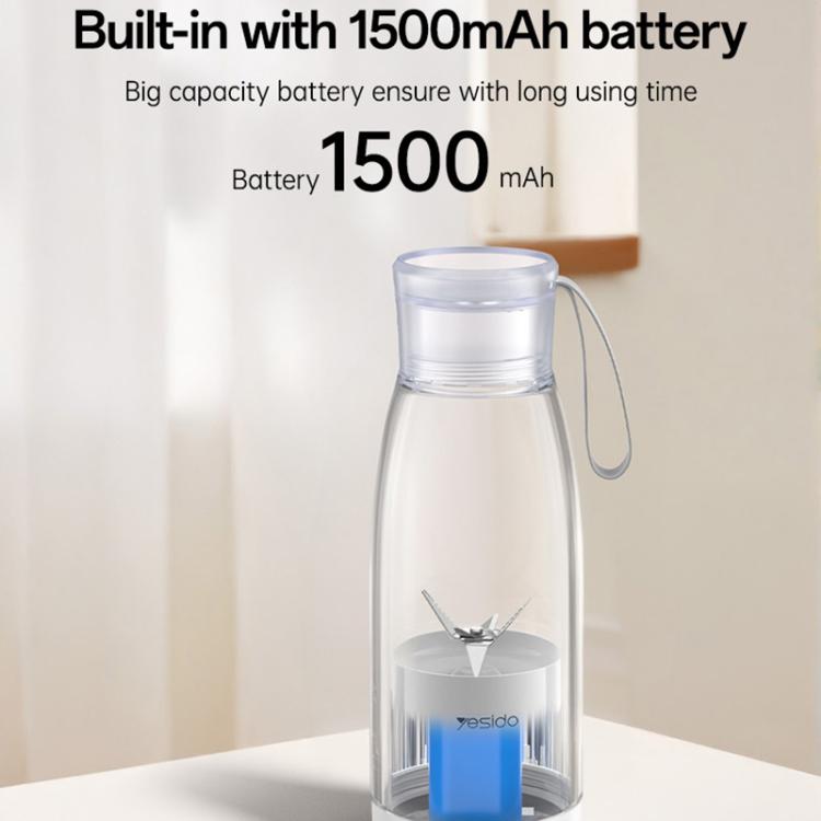 Yesido EC17 80W Portable Multi-Function Juicer(White) - free shipping - PMC TechLife - Order now!