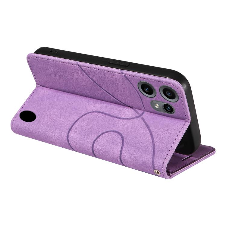For Nothing CMF Phone 2 Pro Dual-color Splicing Flip Leather Phone Case(Purple) - free shipping - PMC TechLife - Order now!