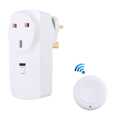 AK-DL220 220V Smart Wireless Remote Control Socket with Remote Control, Plug Type:UK Plug - Smart Socket by PMC Jewellery | Online Shopping South Africa | PMC Jewellery | Buy Now Pay Later Mobicred