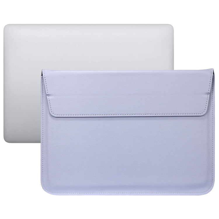 PU Leather Ultra-thin Envelope Bag Laptop Bag for MacBook Air / Pro 11 inch, with Stand Function(Tranquil Blue) - Protective Bags by PMC Jewellery | Online Shopping South Africa | PMC Jewellery | Buy Now Pay Later Mobicred