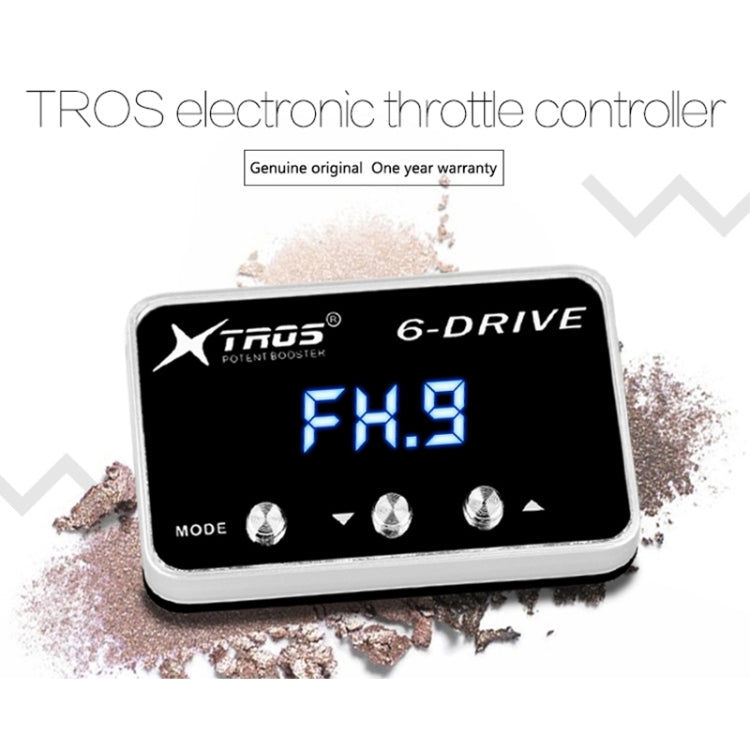 For Peugeot 308 2009-2013 TROS TS-6Drive Potent Booster Electronic Throttle Controller - Car Modification by TROS | Online Shopping South Africa | PMC Jewellery | Buy Now Pay Later Mobicred