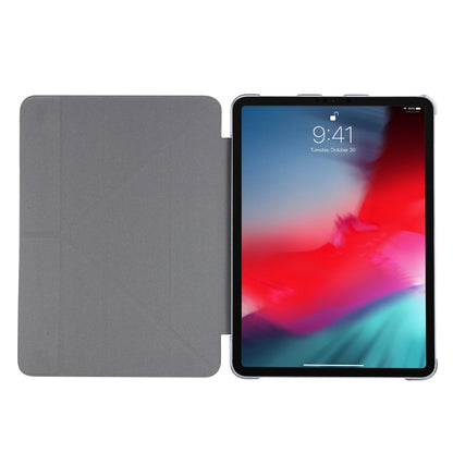 Silk Texture Horizontal Deformation Flip Leather Case with Three-folding Holder For iPad Air 11 2024 / Air 2022 / 2020 10.9(Green) - iPad Air (2022) / (2020) 10.9 Cases by PMC Jewellery | Online Shopping South Africa | PMC Jewellery | Buy Now Pay Later Mobicred