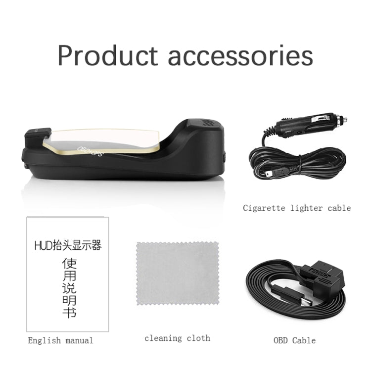 C2 Car HUD Head-up Display GPS Digital Meter Water Temperature / Voltage / Speed - Head Up Display System by PMC TechLife | Online Shopping South Africa | PMC TechLife | Buy Now Pay Later Mobicred