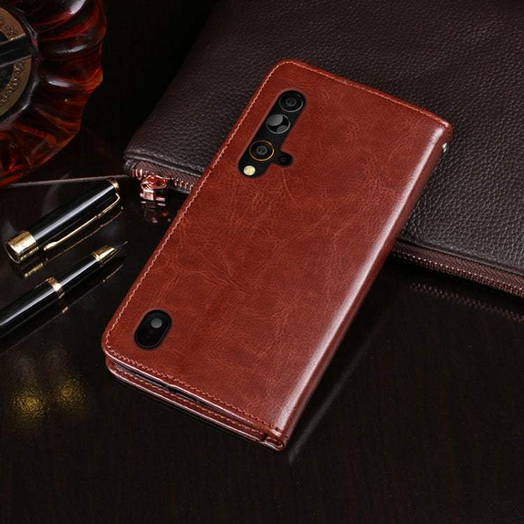 For Blackview BV9900 Pro idewei Crazy Horse Texture Horizontal Flip Leather Case with Holder & Card Slots & Wallet(Red) - More Brand by idewei | Online Shopping South Africa | PMC TechLife | Buy Now Pay Later Mobicred