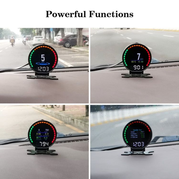 P15 OBD2 Car HUD Head-up Display Water Temperature / Vehicle Speed / Voltage - Head Up Display System by PMC TechLife | Online Shopping South Africa | PMC TechLife | Buy Now Pay Later Mobicred