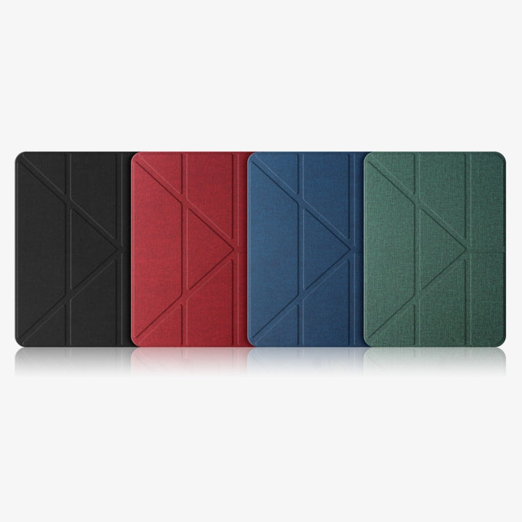 Mutural Multi-fold Smart Leather Tablet Case For iPad Air 2022 / 2020 10.9(Blue) - free shipping - PMc TechLife - Order now!