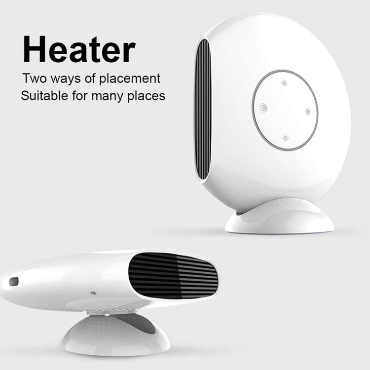 1000W Winter Mini Electric Fan Heater Desktop Household Radiator Energy Saving, EU Plug(White) - Electric Heaters by PMC Jewellery | Online Shopping South Africa | PMC Jewellery | Buy Now Pay Later Mobicred