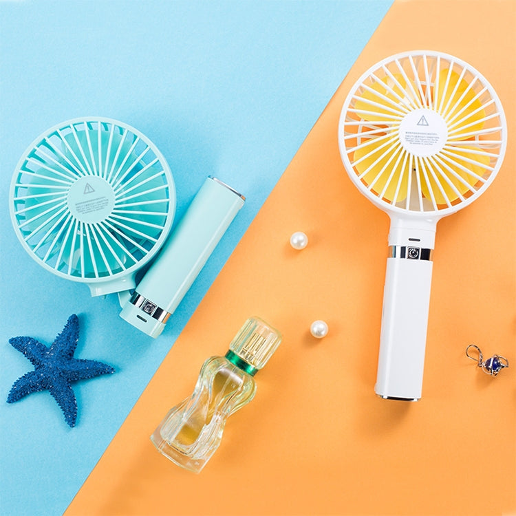 S2 Portable Foldable Handheld Electric Fan, with 3 Speed Control & Night Light (Sky Blue) - Electric Fans by PMC Jewellery | Online Shopping South Africa | PMC Jewellery | Buy Now Pay Later Mobicred