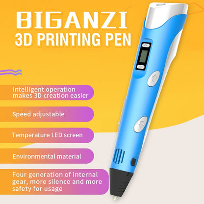 Hand-held 3D Printing Pen, US Plug(Purple) - 3D Printer by PMC Jewellery | Online Shopping South Africa | PMC Jewellery | Buy Now Pay Later Mobicred