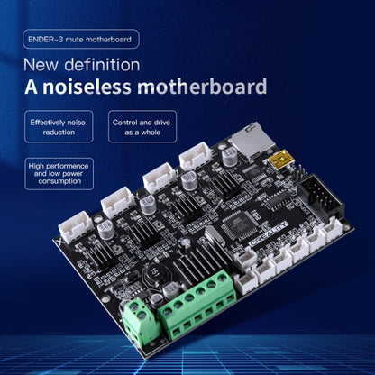 Creality Ender-3 / 3Pro Noiseless Motherboard 3D Printer Part Accessories - Parts by Creality | Online Shopping South Africa | PMC Jewellery | Buy Now Pay Later Mobicred