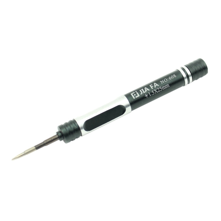 JIAFA JF-608-01 Cross 1.5 Mobile Phone Repair Screwdriver(Black) - Screwdriver by JIAFA | Online Shopping South Africa | PMC TechLife