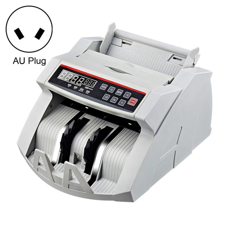 2108UV/IR Portable Multi-Currency Currency Counter, Specification: AU Plug - Currency Counter by PMC TechLife | Online Shopping South Africa | PMC TechLife | Buy Now Pay Later Mobicred