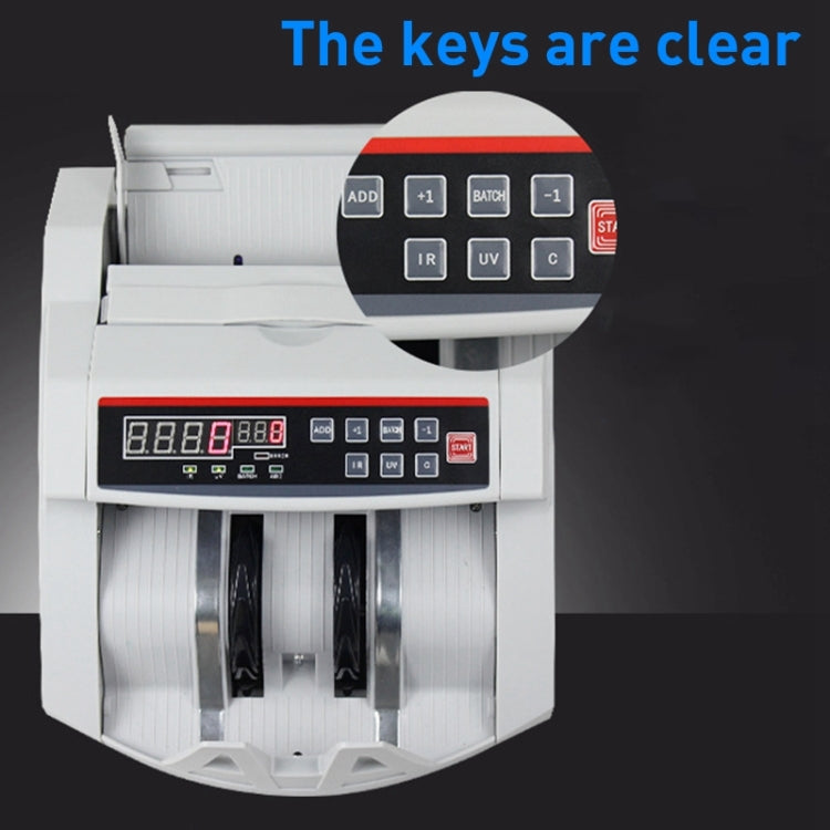2108UV/IR Portable Multi-Currency Currency Counter, Specification: AU Plug - Currency Counter by PMC TechLife | Online Shopping South Africa | PMC TechLife | Buy Now Pay Later Mobicred