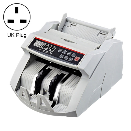 2108UV/IR 220V Multi-Currency Currency Counter, Specification: UK Plug - Currency Counter by PMC Jewellery | Online Shopping South Africa | PMC Jewellery | Buy Now Pay Later Mobicred