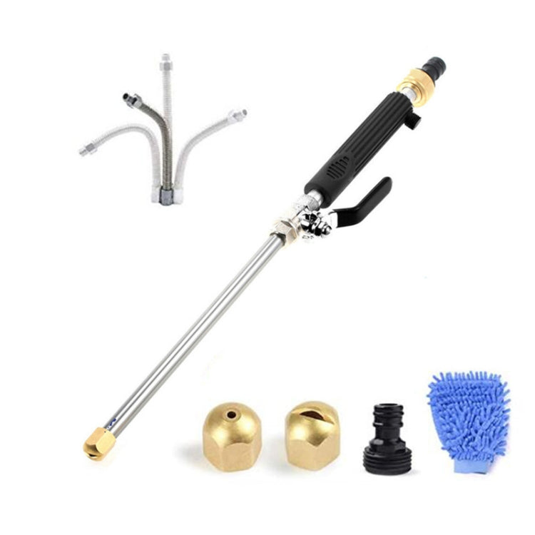 Garden Lawn Irrigation High Pressure Hose Spray Nozzle Car Wash Cleaning Tools Set (Black) - Watering & Irrigation by PMC Jewellery | Online Shopping South Africa | PMC Jewellery | Buy Now Pay Later Mobicred