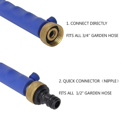 Garden Lawn Irrigation High Pressure Hose Spray Nozzle Car Wash Cleaning Tools Set (Blue) - Watering & Irrigation by PMC Jewellery | Online Shopping South Africa | PMC Jewellery | Buy Now Pay Later Mobicred