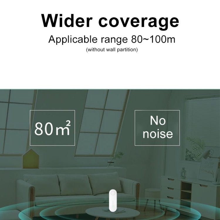 Mini Household Wireless Ultrasonic Deodorizer Vacuum Cleaner Dust Mite Controller, US Plug(White) - free shipping - PMC TechLife - Order now!