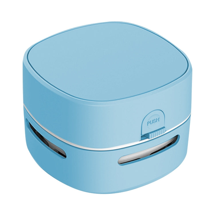 3W Hardcover Battery Style Portable Handheld Wireless Mini Desktop Vacuum Cleaner(Blue) - Mini Vacuum Cleaner by PMC TechLife | Online Shopping South Africa | PMC TechLife | Buy Now Pay Later Mobicred