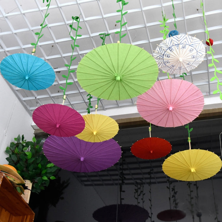 Indoor Aerial Creative Background Layout Corridor Classroom Paper Umbrella Hanging Wall Decoration, Diameter: 30cm(Pink) - Ornaments by PMC Jewellery | Online Shopping South Africa | PMC Jewellery