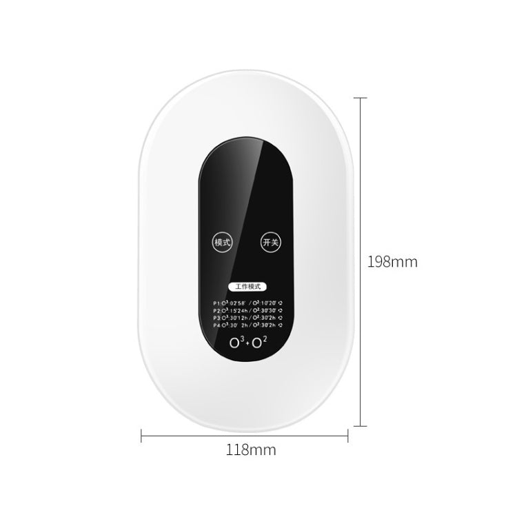 Home Smart Air Disinfection Machine Ozone Disinfection Sterilization Deodorization Negative Ion Air Purifier(US Plug) - free shipping - PMC TechLife - Order now!