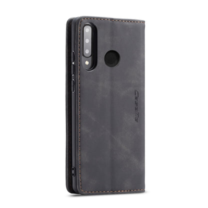 CaseMe-013 Multifunctional Retro Frosted Horizontal Flip Leather Case for Huawei P30 Lite, with Card Slot & Holder & Wallet (Black) - Huawei Cases by CaseMe | Online Shopping South Africa | PMC Jewellery | Buy Now Pay Later Mobicred