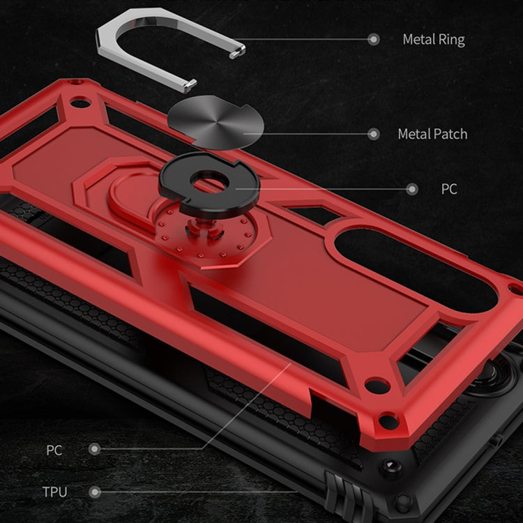 Armor Shockproof TPU + PC Protective Case for Huawei P30, with 360 Degree Rotation Holder (Black) - Huawei Cases by PMC TechLife | Online Shopping South Africa | PMC TechLife
