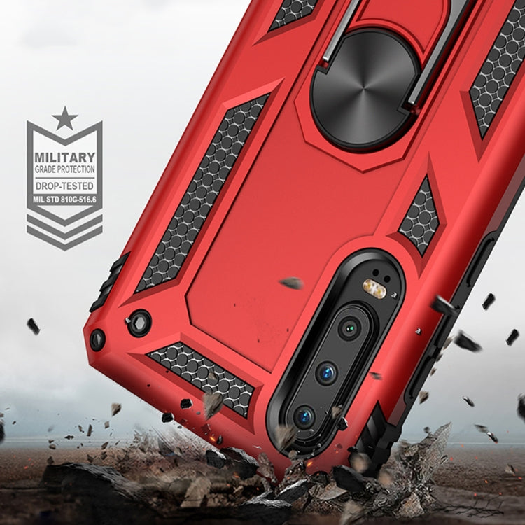 Armor Shockproof TPU + PC Protective Case for Huawei P30, with 360 Degree Rotation Holder (Black) - Huawei Cases by PMC TechLife | Online Shopping South Africa | PMC TechLife