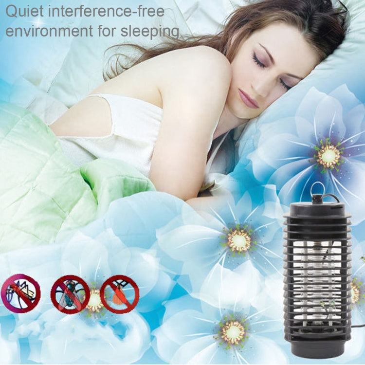 3W Microwave Insect Killer Electric Mosquito Fly Bug Insect Control with Trap Lamp, AC  220V, EU Plug(Black) - Repellents by PMC TechLife | Online Shopping South Africa | PMC TechLife | Buy Now Pay Later Mobicred