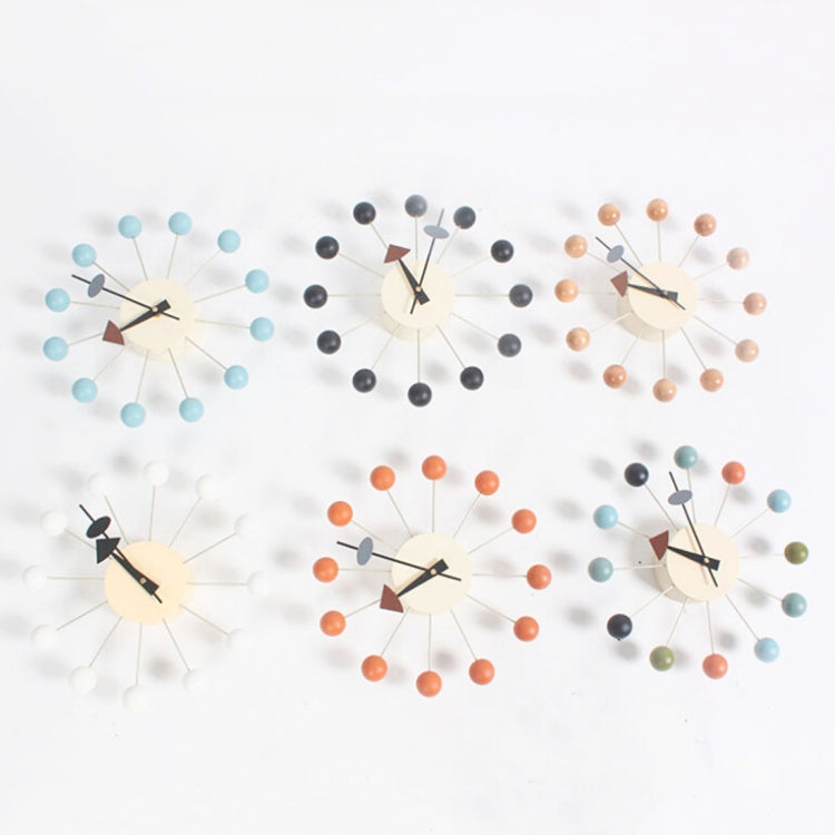 Stylish Background Minimalis Circular Balls Candy Wall Clock Creative Decoration Clock Ferris Wheel Clock(White) - Wall Clock by PMc TechLife | Online Shopping South Africa | PMc TechLife | Buy Now Pay Later Mobicred