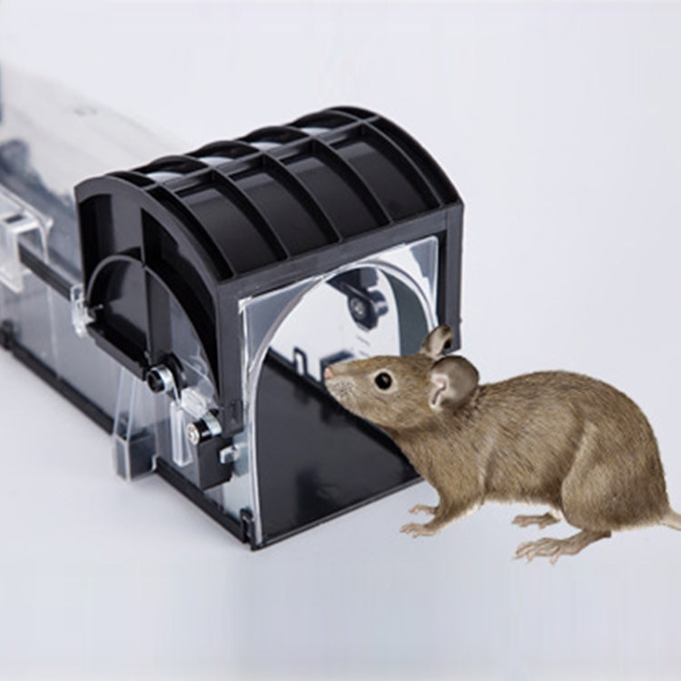 Door Humane Animal Live Cage, Rat, Mouse and More Small Rodents ABS Material Transparent Trap Cage - Traps by PMC Jewellery | Online Shopping South Africa | PMC Jewellery | Buy Now Pay Later Mobicred