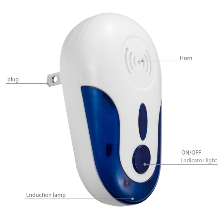 4W Electronic Ultrasonic Anti Mosquito Rat Mouse Cockroach Insect Pest Repeller, AC 90-250V - Repellents by PMC Jewellery | Online Shopping South Africa | PMC Jewellery | Buy Now Pay Later Mobicred