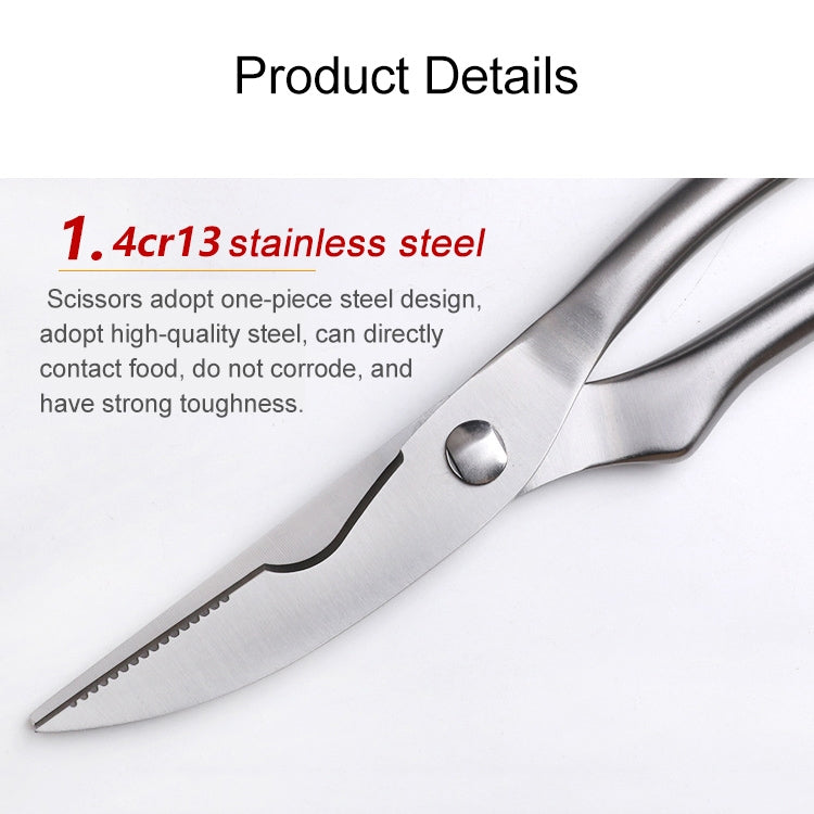 10 inch Kitchen Poultry Fish Chicken Bone Stainless Steel Cutter Cook Gadget Shear, Case Package - Scissors by PMC Jewellery | Online Shopping South Africa | PMC Jewellery | Buy Now Pay Later Mobicred