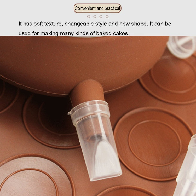 Kitchen Roast Large Size Silicone Pad + Framed Pot + Color Box Baking Macaron Mold Suit - Food Molds by PMC TechLife | Online Shopping South Africa | PMC TechLife | Buy Now Pay Later Mobicred