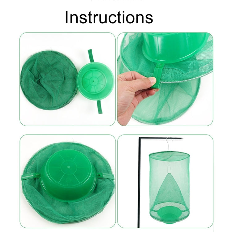 3pcs Folding Hanging Automatic Fly Hunter, Induced Fly Cage - Traps by PMC TechLife | Online Shopping South Africa | PMC TechLife | Buy Now Pay Later Mobicred