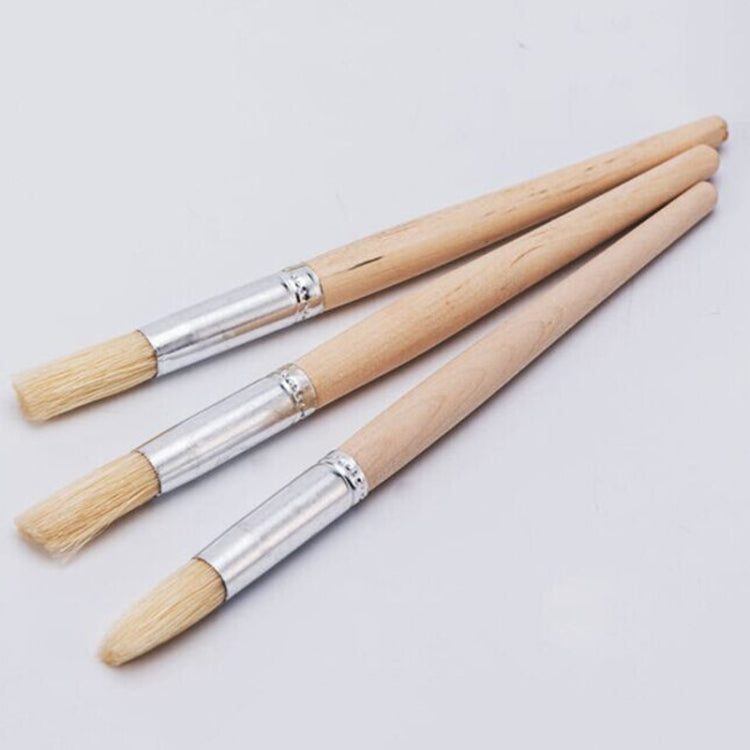 2 PCS Wood Handle Bristles Coffee Grinder Dusting Cleaning Brush, Length: 19.5cm - Coffee Tools by PMC TechLife | Online Shopping South Africa | PMC TechLife | Buy Now Pay Later Mobicred