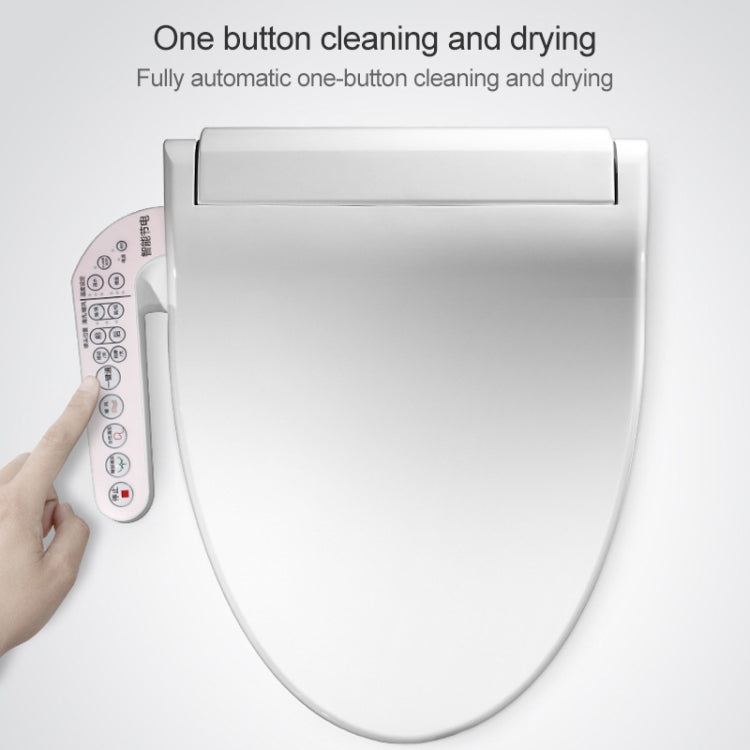 V Shape Multi-function Bathroom Automatic Cleaning Heating Intelligent Flush Toilet Cleaner Cover - Smart Kitchen and Toilet by PMC TechLife | Online Shopping South Africa | PMC TechLife | Buy Now Pay Later Mobicred