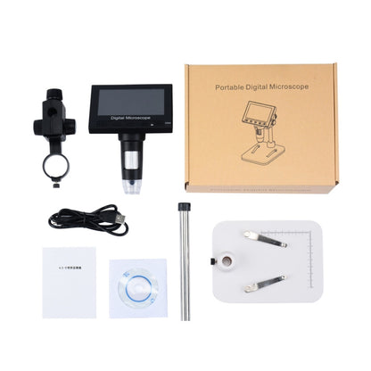 720P 4.3 inch Display Screen HD Industrial Digital Microscope - Digital Microscope by PMC Jewellery | Online Shopping South Africa | PMC Jewellery | Buy Now Pay Later Mobicred