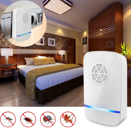 Electronic Ultrasonic Anti Mosquito Rat Insect Pest Repeller with Light, AC 110-220V - Repellents by PMC Jewellery | Online Shopping South Africa | PMC Jewellery | Buy Now Pay Later Mobicred