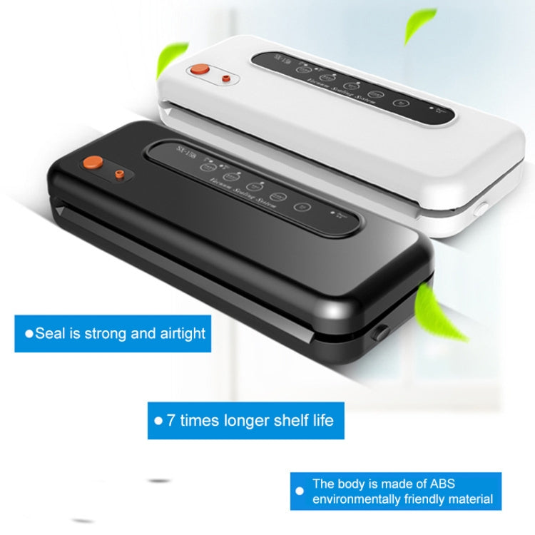 Household Commercial Food Vacuum Plastic Packaging Machine Sealer Closer Machine, UK Plug(White) - Preservation Supplies by PMc TechLife | Online Shopping South Africa | PMc TechLife | Buy Now Pay Later Mobicred