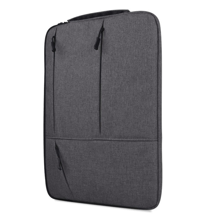 Universal Multiple Pockets Wearable Oxford Cloth Soft Portable Simple Business Laptop Tablet Bag, For 15.6 inch and Below Macbook, Samsung, Lenovo, Sony, DELL Alienware, CHUWI, ASUS, HP (Grey) - 15.6 - 17 inch by PMC Jewellery | Online Shopping South Africa | PMC Jewellery | Buy Now Pay Later Mobicred