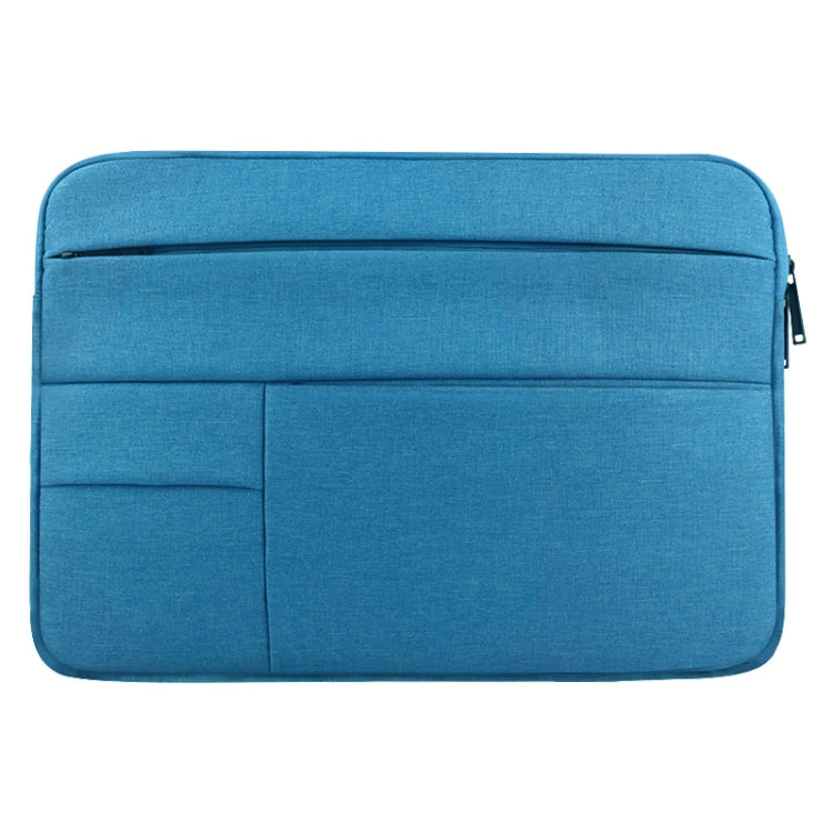 Universal Multiple Pockets Wearable Oxford Cloth Soft Portable Leisurely Laptop Tablet Bag, For 13.3 inch and Below Macbook, Samsung, Lenovo, Sony, DELL Alienware, CHUWI, ASUS, HP (Blue) - 13.3 inch by PMC Jewellery | Online Shopping South Africa | PMC Jewellery | Buy Now Pay Later Mobicred