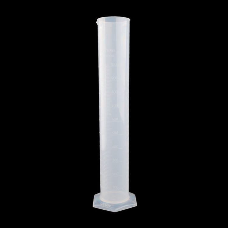 1000mL PP Plastic Spout Graduation Measuring Cylinder with Hexagonal Base (Transparent) - Gadgets by PMC TechLife | Online Shopping South Africa | PMC TechLife | Buy Now Pay Later Mobicred