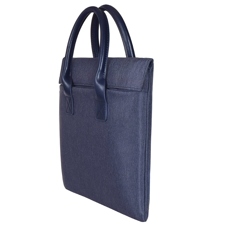 15.4 inch Universal Wearable Soft Handle Portable Laptop Tablet Bag, For Macbook, Samsung, Lenovo, Sony, DELL Alienware, CHUWI, ASUS, HP(Navy Blue) - 15 inch by PMC Jewellery | Online Shopping South Africa | PMC Jewellery | Buy Now Pay Later Mobicred