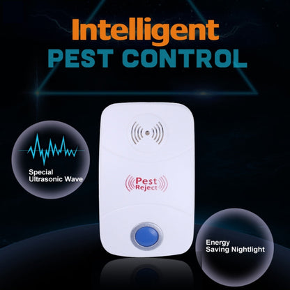 Electronic Ultrasonic Mosquito Rat Pest Control Repeller with LED Light, US Plug, AC90V-250V(White) - Repellents by PMC Jewellery | Online Shopping South Africa | PMC Jewellery | Buy Now Pay Later Mobicred