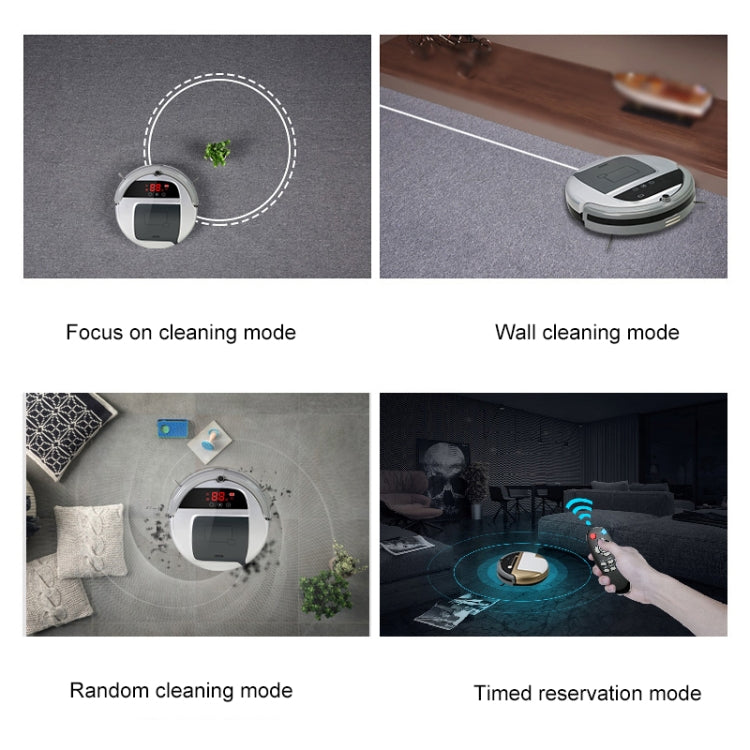 FD-3RSW(IC)CS 1000Pa Large Suction Smart Household Vacuum Cleaner Clean Robot - Robot Vacuum Cleaner by PMC TechLife | Online Shopping South Africa | PMC TechLife | Buy Now Pay Later Mobicred