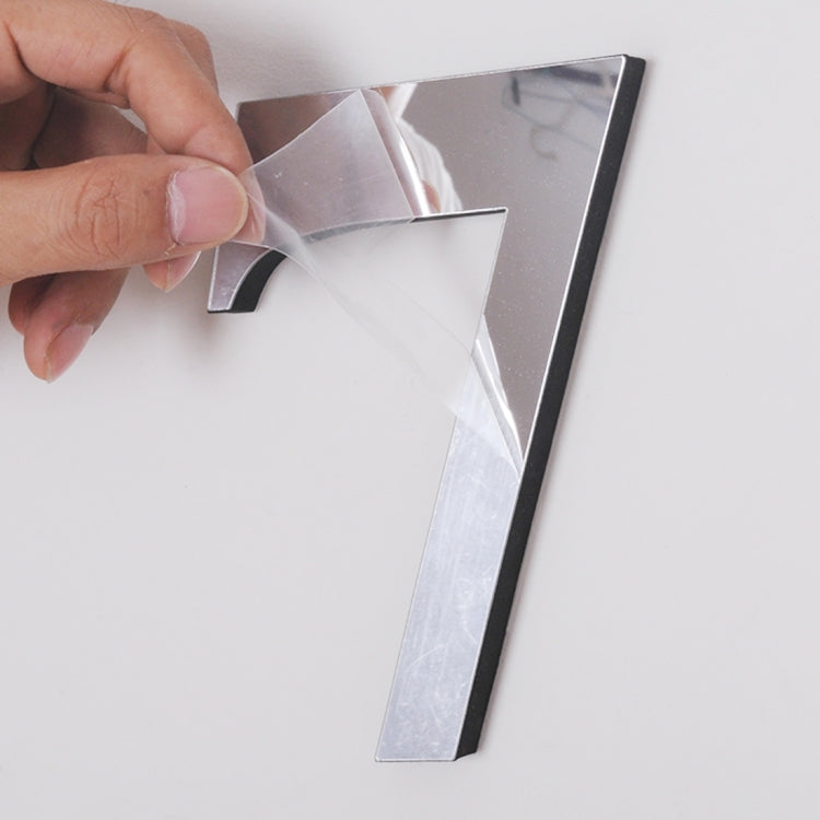 Creative 3D Mirror DIY Wall Sticker Clock, Size: 120*120cm(Silver) - DIY Clocks by PMc TechLife | Online Shopping South Africa | PMc TechLife | Buy Now Pay Later Mobicred